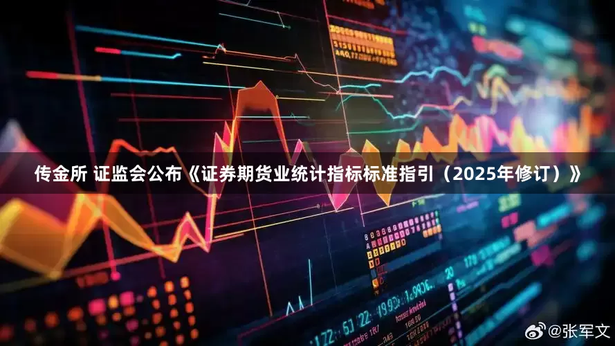 传金所 证监会公布《证券期货业统计指标标准指引（2025年修订）》