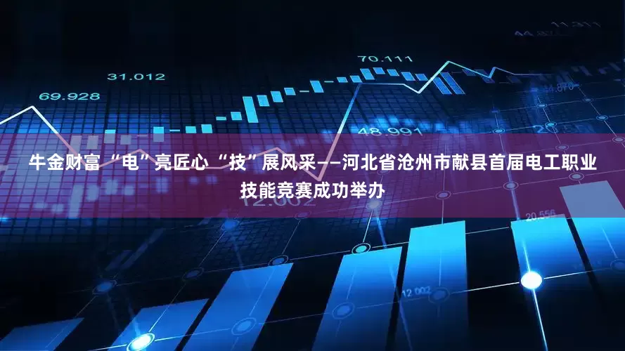 牛金财富 “电”亮匠心 “技”展风采——河北省沧州市献县首届电工职业技能竞赛成功举办